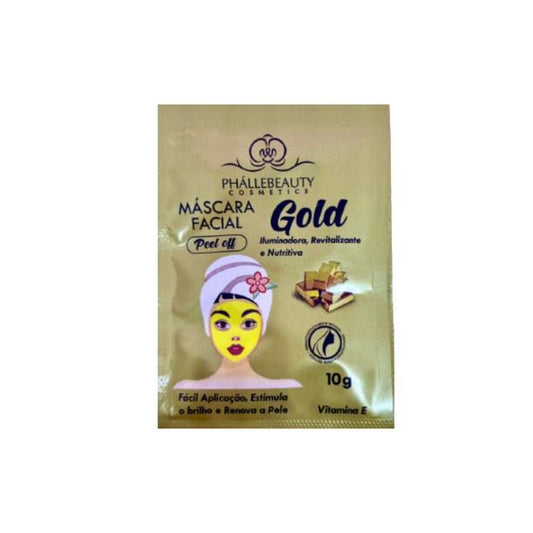 Máscara facial Gold