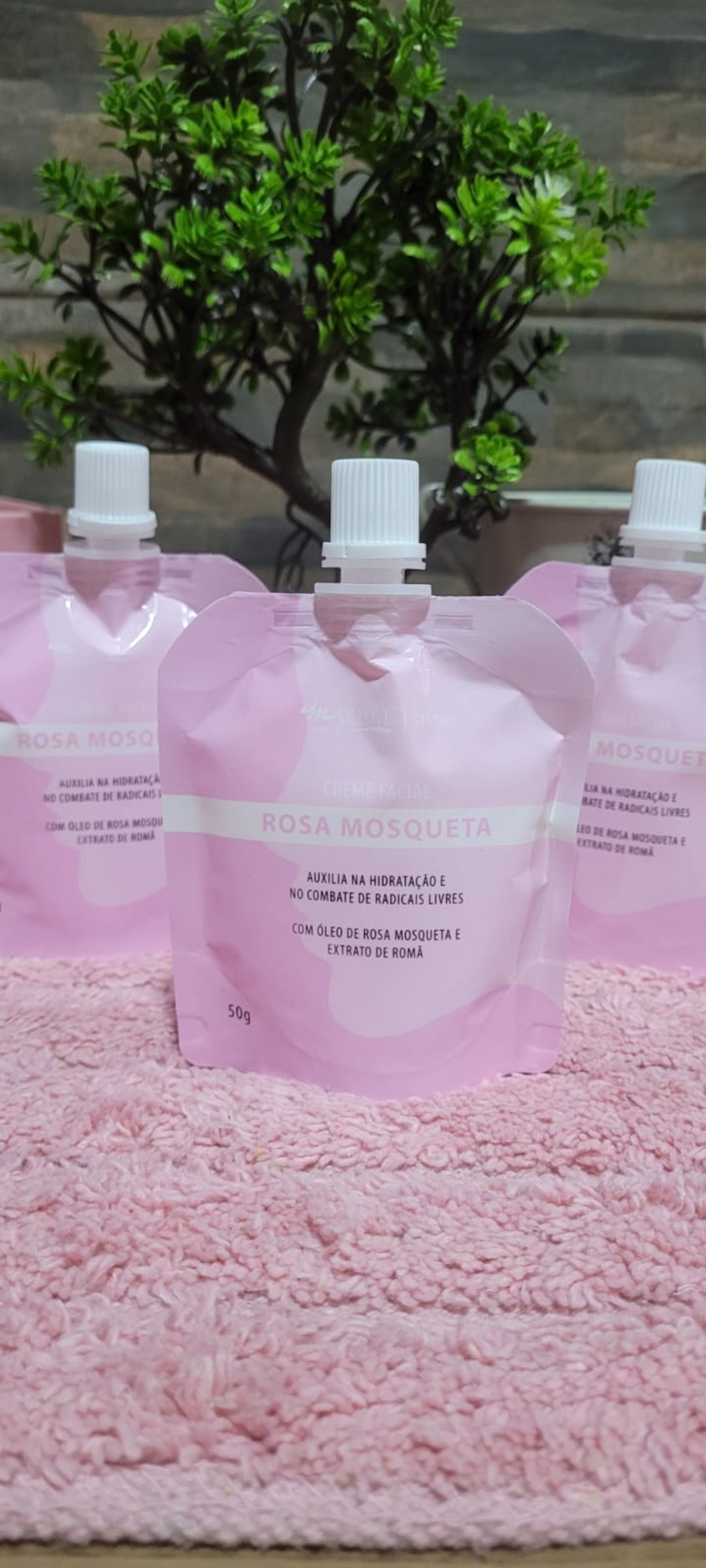 Crema facial rosa Mosqueta