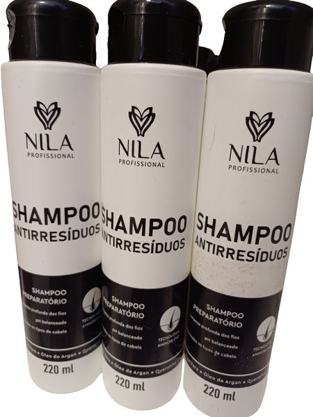 Shampoo antiresiduos