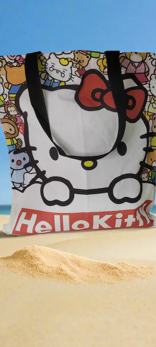 Bolso playero hello kitty