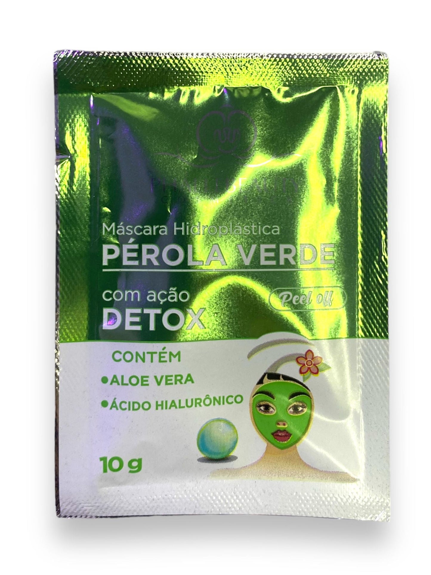 Máscara hidroplastica Perla verde