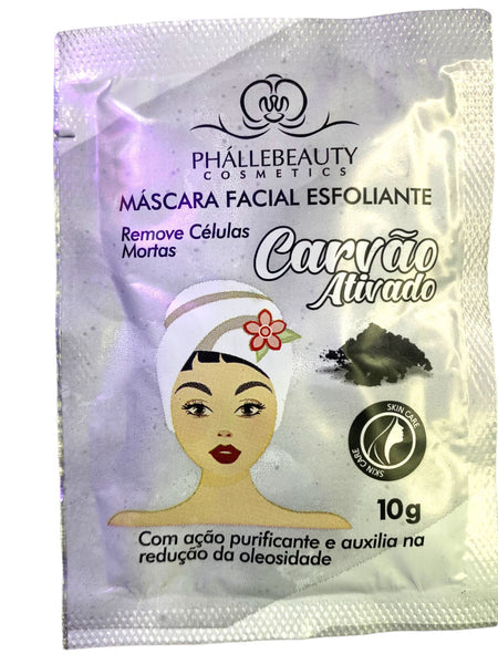 Máscara facial carbón activado