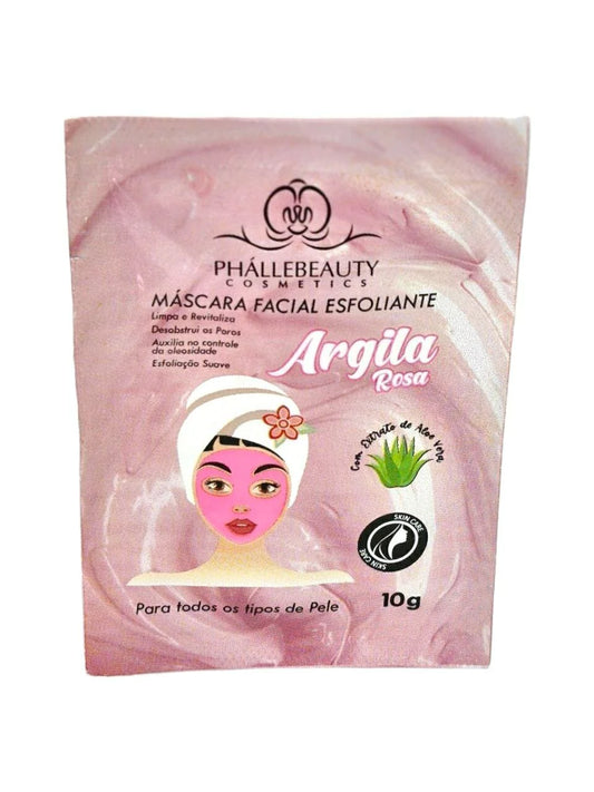 Exfoliante facial argila Rosa